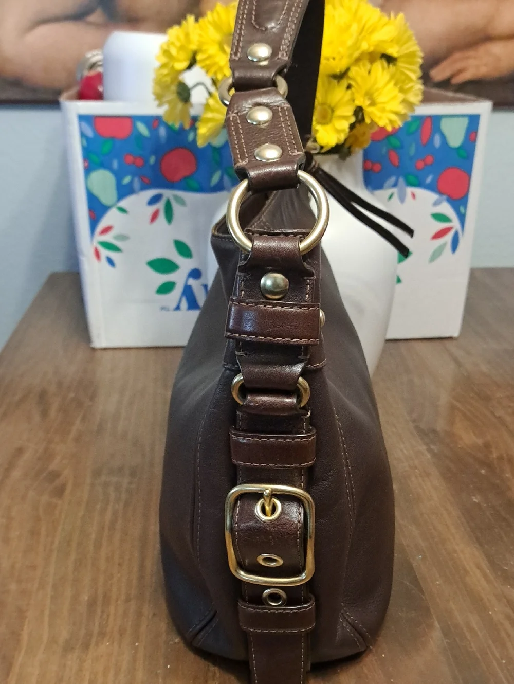 Coach Zoe Hobo, a classic slouchy leather handbag Gorgeous💙2008 - 2009 - Picture 9 of 14